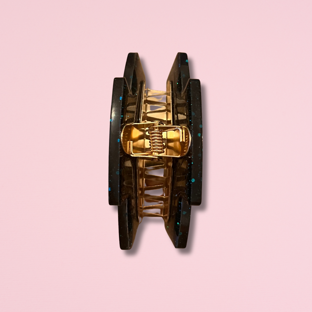 Pince à cheveux - Vert sapin