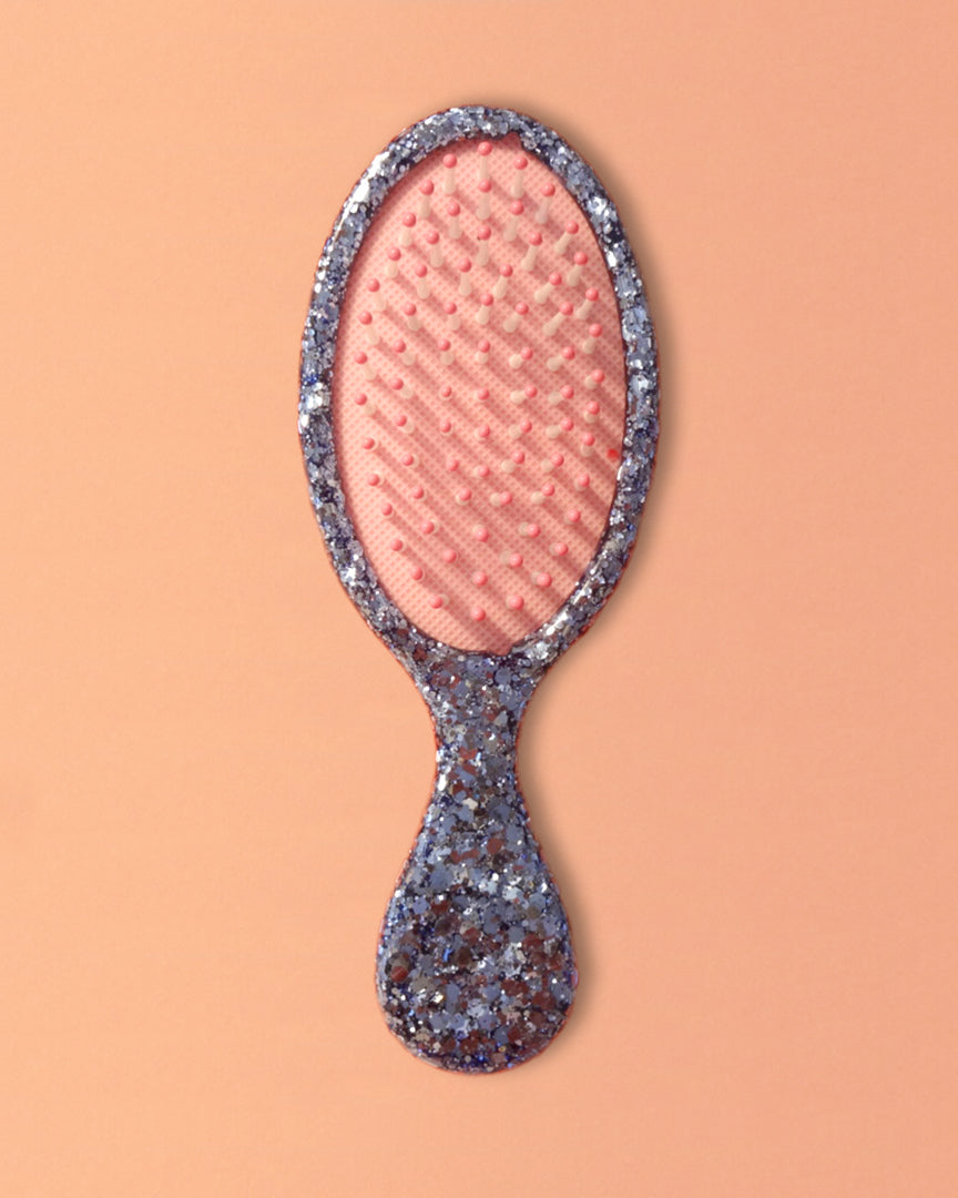 Brosse Ovale • Bleu jean