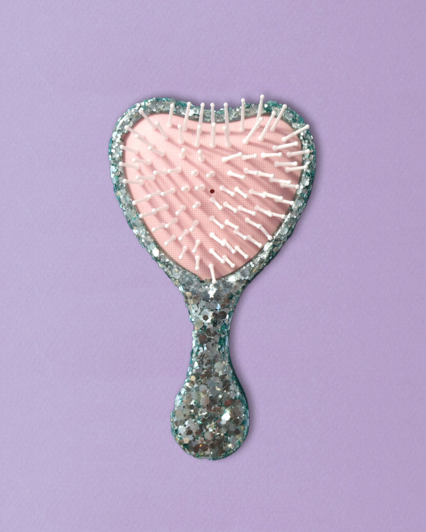 Brosse Cœur • Vert d'eau