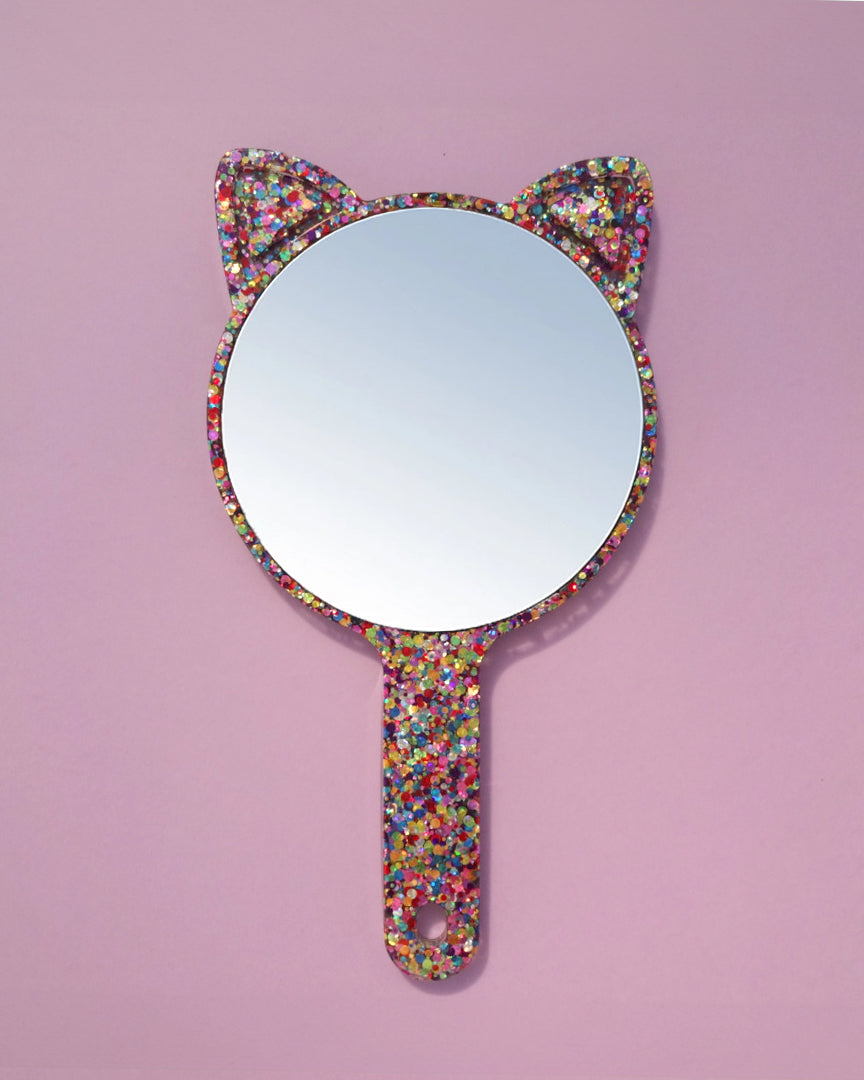 Miroir Chat • Confettis Rainbow