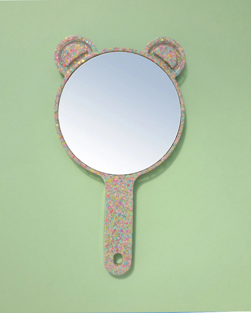 Miroir Ours • Confettis Pastel