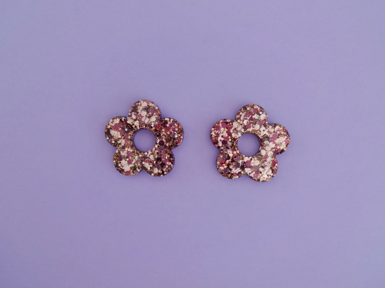 BO Maxi Flower • Rose pourpre