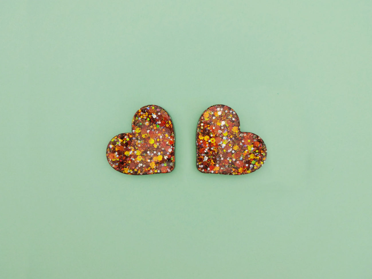 BO Maxi Heart • Orange Pumpkin